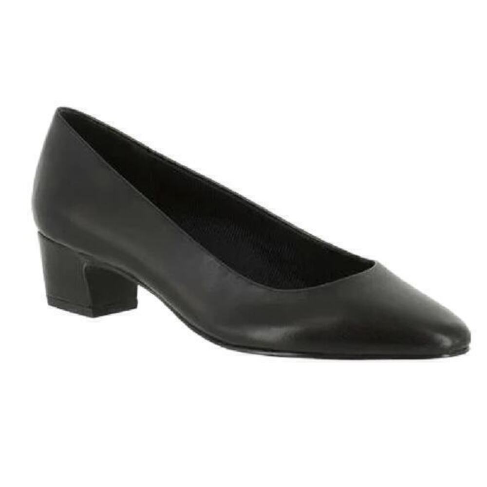 Easy Street Prim‎ Pump Heel Black Size 10